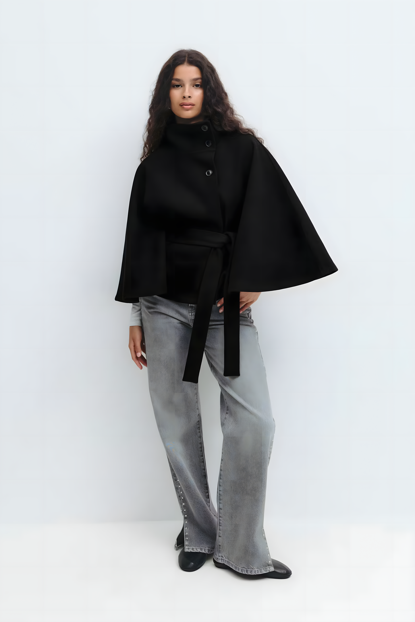 Sairen Poncho Coat